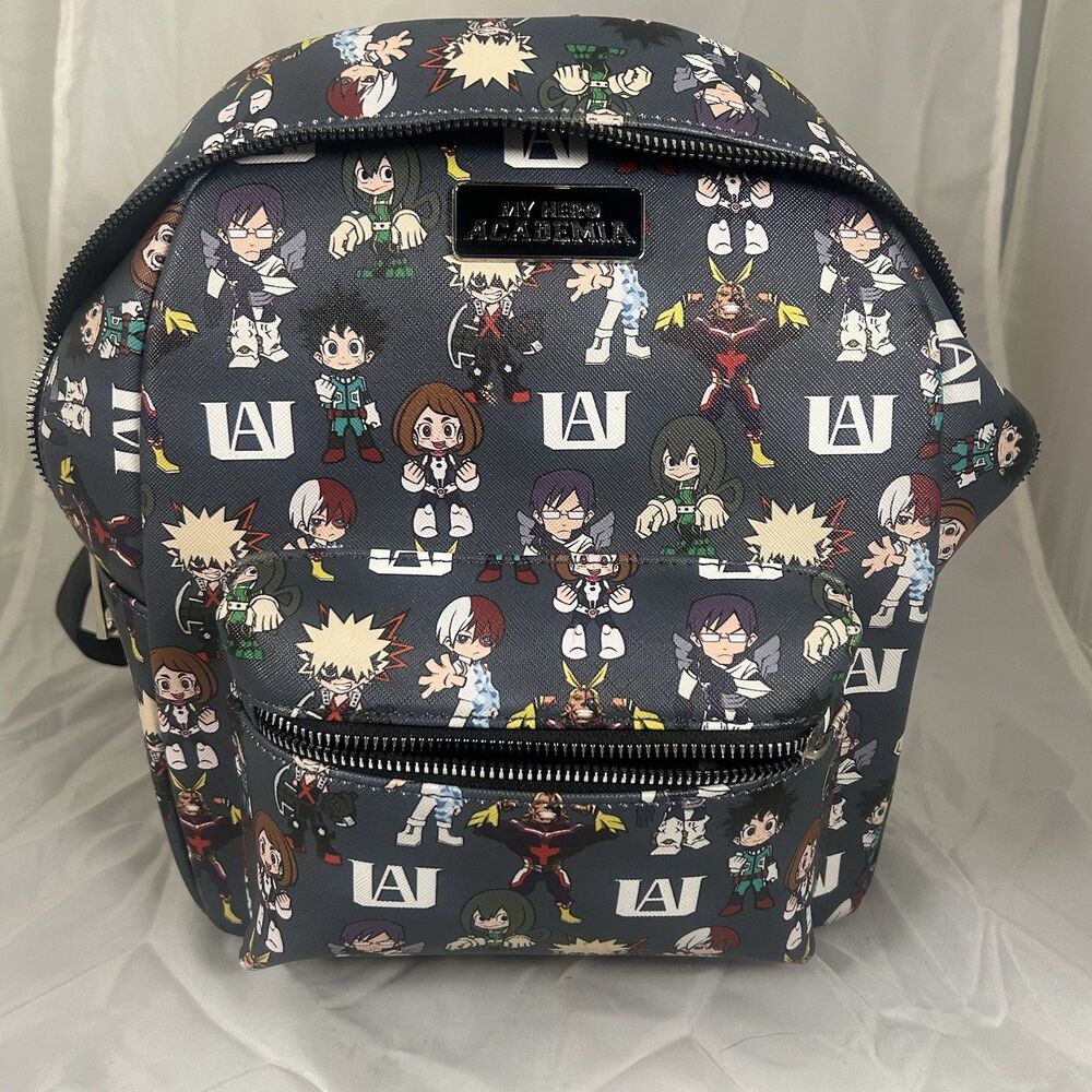 My Hero Academia Mini Backpack Bioworld All Over Print Pre-Owned